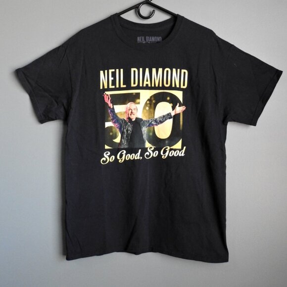 Neil Diamond 50th Anniversary So Good So Good Tour Shirt Mens Large - Picture 1 of 5
